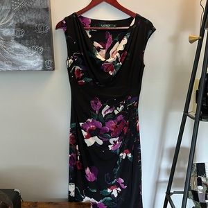 Ralph Lauren dress, beautiful flower pattern.